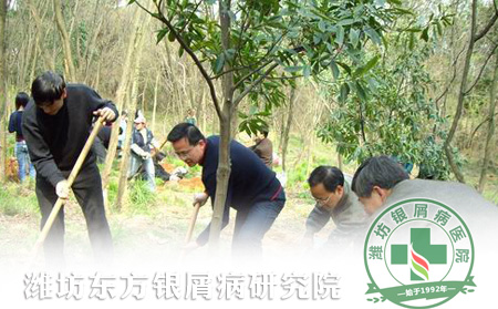 春季牛皮癬患者種植綠化可以健身