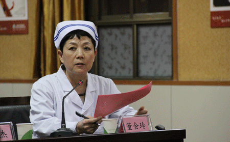 護理主任董會玲