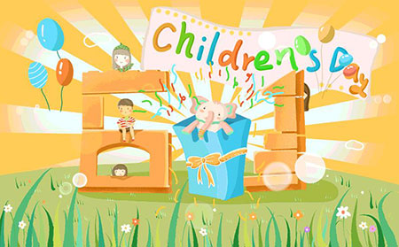 兒童銀屑病六一兒童節快樂