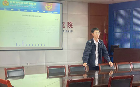 2021消防演練_濰坊東方銀屑病研究院