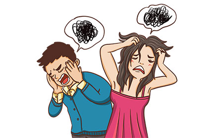 牛皮屑患者恢復心態