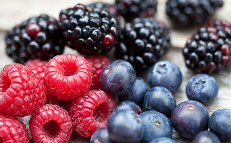 銀皮膚癬飲食食物_漿果