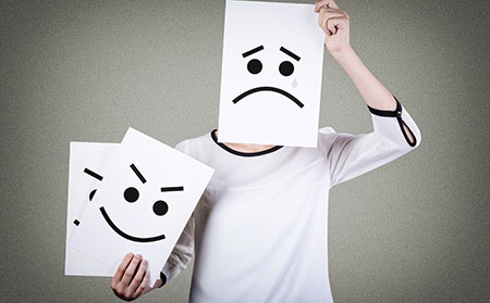 銀皮膚癬情緒緊張