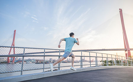 跑步跑好牛皮癬